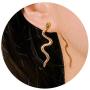 Snake Earrings for Women Gold Snake Earrings Silver Snake Drop Dangle Earrings Snake Stud Earrings Snake Hoop Earrings Serpent Snake Jewelry