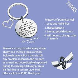 TIIMG Oma Keychain Grandmother Gifts Oma Gifts for Grandma Grandmother Keychain Gifts for Oma from Grandson