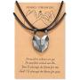 Tarsus Magnet Couple Attraction Necklace Relationship Unique Jewelry Gifts for Girlfriend Boyfriend Wife Husband
