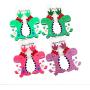 Funny Dinosaur Acrylic Dangle Drop Earrings Cute Cartoon Colorful Animal Big Earrings for Women Girl Cool Party Jewelry