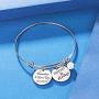 CJ&M Remember I Love You Grandma Bracelet from Granddaughter Or Grandson for Christmass Day Gifts,Grandmas Birthday,Grandma Bracelet,Grandmother Jewelry