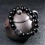 Anti-Swelling Black Obsidian Bracelet - Natural Obsidian Stone Bead Bracelet Couple Men 12mm and Women 10mm Dragon and Phoenix Totem Jewelry Anti-Swelling Black Obsidian Bracelet - Natural Obsidian Stone Bead Bracelet Couple Men 12mm and Women 10mm Dragon and Phoenix Totem Jewelry