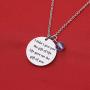 De&ai Daughter in Law Necklace, Goddaughter Jewelry, Niece Birthday, Adoption Jewelry