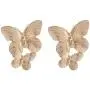 fxmimior Bohemian Dainty Gold Big Butterfly Earrings Big Dainty Gold Drop Earrings Statement Charm Earring Body Jewelry for Women and Girls