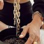 Gold Plated Statement Ring Handmade 14K Gold Filled Wrapped up Ring Overlapping Intertwined Entwined Crisscross Crossover Knotted Statement Wire Wrap Band
