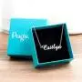 Cherris 925 Love Personalized Name Necklace Semi-Customized Monogram Necklace Cherris 925 Love Personalized Name Necklace Semi-Customized Monogram Necklace