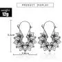 Vintage Hollow Flower Dangle Drop Earrings for Women Girl, Boho Retro Tribal Hollow Flower Earrings Geometric Jewelry Vintage Hollow Flower Dangle Drop Earrings for Women Girl, Boho Retro Tribal Hollow Flower Earrings Geometric Jewelry