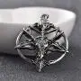 Vintage Sheep Head Skull Pendant Necklace, AILUOR Fashion Women Mens Stainless Steel Round Rams Goat Head Argali Necklace Jewelry Vintage Sheep Head Skull Pendant Necklace, AILUOR Fashion Women Mens Stainless Steel Round Rams Goat Head Argali Necklace Jewelry