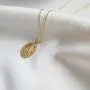 BC 925 Sterling Silver Blessed Virgin Mary Maria Christian Mother Pendant Necklace with Gold Plating BC 925 Sterling Silver Blessed Virgin Mary Maria Christian Mother Pendant Necklace with Gold Plating