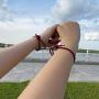 Long tiantian 2/4Pcs Magnetic Couple Bracelets Mutual Attraction Friendship Matching Rope Bracelet Couple Gifts for Him and Her Best Friends