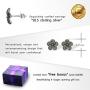 Bohemian Hibiscus Flower Earrings for a Perfect & Delicate Woman or Wife, Never Rust 925 Sterling Silver and Marcasite Hypoallergenic Studs | Free Breathtaking Gift Box for Special Moments of Love