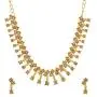 MUCH-MORE Indian Traditional Crystal Necklace Earrings Set Ethnic Wedding Party Jewelry for Women MUCH-MORE Indian Traditional Crystal Necklace Earrings Set Ethnic Wedding Party Jewelry for Women
