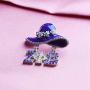 TongXin Zeta Phi Beta Sorority Paraphernalia Gift for Women 1920 ZPB Rhinestone Brooch Pin Greek Sorority Jewelry Gift for Finer Women
