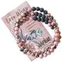Subherban Modern Aromatherapy Jewelry - Lava Rock Anxiety Bracelets - Handmade Jewelry - Gifts for Women