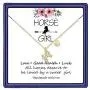 Hidepoo Horse Gifts for Girls, 14K Gold Plated Heart Initial Pendant Horse Necklace for Girls Personalized Dainty Horse Jewelry Horse Necklace Horse Gifts for Girls Hidepoo Horse Gifts for Girls, 14K Gold Plated Heart Initial Pendant Horse Necklace for Girls Personalized Dainty Horse Jewelry Horse Necklace Horse Gifts for Girls