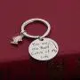 Zuo Bao Fishing Lure Jewelry My Best Catch was You Fisherman Gifts Funny Keychain for Husband Boyfriend