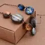7 Planet Necklace,Solar System Handmade Charm Necklace with double-sided glass crystal ball for female teachers