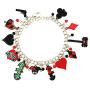 Wonderful Boutique Original Design Quality Cosplay Superhero Harley Quinn Clown Charm Bracelet Gifts for Girl Woman