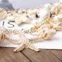 Simsly Boho Pearl Necklace Gold Shell Pendant Necklaces Chain Starfish Jewelry for women and Girls Simsly Boho Pearl Necklace Gold Shell Pendant Necklaces Chain Starfish Jewelry for women and Girls