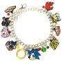 Wonderful Boutique Original Design Quality Cosplay Game Party Sonic Family Charm Bracelet Gifts for Girl Woman Men
