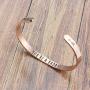 Joycuff Inspirational Bracelet Friendship Gifts for Her Girl Women Daughter Jewelry Best Friend BFF Cuff