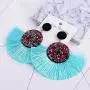 COMMINY 6-9 Pairs Colorful Statement Tassel Earrings Handmade Bohemian Hanging Fringe Dangle Earrings for Women Girls COMMINY 6-9 Pairs Colorful Statement Tassel Earrings Handmade Bohemian Hanging Fringe Dangle Earrings for Women Girls