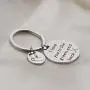 Zuo Bao Dad Golf Keychain Golf Jewelry Golfer Gift I Love You to The Green and Back Keychain Gift for Golf Players