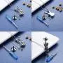 925 Sterling Silver Guitar Cremation Jewelry for Ash - Urn Necklace Musical Memorial Pendant Bereavement Keepsake Gift for Loss of Guitarist or Music Lover