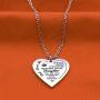 omodofo to My Daughter & Son You are Braver Than You Believe Necklace Heart Pendant Inspirational Gifts for Daugher Son Kids