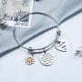 Tribe Gift Daisy Jewelry Celebrate Friendship Gift Love My Bride Tribe Jewelry(Love My Tribe BR)