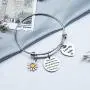 Tribe Gift Daisy Jewelry Celebrate Friendship Gift Love My Bride Tribe Jewelry(Love My Tribe BR)