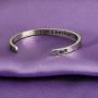 BAUNA Survivor Bracelets Cancer Survivor Gift I Am A Survivor Cuff Bangle Bracelet Cancer Bracelets Survivor Inspirational Motivational Jewelry Gifts