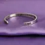 BAUNA Survivor Bracelets Cancer Survivor Gift I Am A Survivor Cuff Bangle Bracelet Cancer Bracelets Survivor Inspirational Motivational Jewelry Gifts