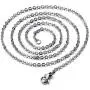 COOLSTEELANDBEYOND Womens Mens Steel Silver Black Name Initial Alphabet Letter A to Z Circle Pendant Necklace, 18 inch Chain COOLSTEELANDBEYOND Womens Mens Steel Silver Black Name Initial Alphabet Letter A to Z Circle Pendant Necklace, 18 inch Chain