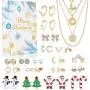 Golray Jewelry Advent Calendar for Women 2020 Christmas with Fashion Bracelet Necklace Rings Earring 24 Days Countdown to Holiday Xmas Surprise Gift for Wife Daughter Mom Adult Girls Golray Jewelry Advent Calendar for Women 2020 Christmas with Fashion Bracelet Necklace Rings Earring 24 Days Countdown to Holiday Xmas Surprise Gift for Wife Daughter Mom Adult Girls