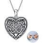 WINNICACA Sterling Silver Heart Lockets Necklace That Holds Pictures for Women Girls Photo Necklace for Birthday