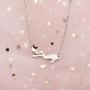 BAUNA Diver Necklace Scuba Diver Pendant Gifts Sea Shore Jewelry for Diving and Swimming Enthusiast Coaches