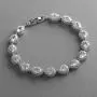 Mariell Platinum Plated Tennis Bracelet with Pear-Shaped Cubic Zirconia Halos for Brides, Wedding & Prom Mariell Platinum Plated Tennis Bracelet with Pear-Shaped Cubic Zirconia Halos for Brides, Wedding & Prom