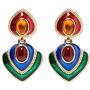 Simulated Pearl Dangle Earrings Women Rhinestone Drop Earrings Boho Jewelry