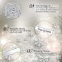 Aihitero Christmas Day Grandma Bracelet Gifts, Always My Nana Forever My Friend Love Bangle, White Gold Plated Fashion Jewelry for Women, Xmas Birthday Anniversary Presents from Granddaughter Grandson