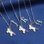 Joycuff Personalized Unicorn Birthday Gifts for Girls 18K Real Gold Necklaces for Her Daughter Sister Niece Granddaughter Initial Letter Joycuff Personalized Unicorn Birthday Gifts for Girls 18K Real Gold Necklaces for Her Daughter Sister Niece Granddaughter Initial Letter