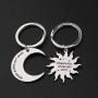 MAOFAED My Sun and Stars Moon of My Life Best Friend gift Fandom Gift Couple Keychain Tv Show Inspired Gift