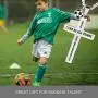 Palterwear Sport Necklace for Boys and Teens - Stainless Steel Pendant with Ball Charm and Inspirational Text (Soccer)