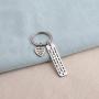 ENSIANTH Daughter in Law Gift Giving Away My Son is Not an Easy Thing to Do Keychain Wedding Gift Jewelry for Bride Bridal Shower Gift