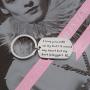 Zuo Bao Funny Keychain I Love You with All My Butt Dog Tag Gift for Best Friends for Boyfriend Girlfriend