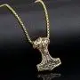 PAURO Mens Stainless Steel Thors Mjolnir Hammer Pendant Necklace Viking Jewelry PAURO Mens Stainless Steel Thors Mjolnir Hammer Pendant Necklace Viking Jewelry