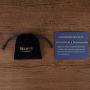 Believe London Friendship Knot Bracelet with Jewelry Bag & Meaning Card | Fully Adjustable to Fit Any Wrist | Silk with Double Link