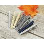 Hanpabum 8pcs Tie Bar Clips for Men Tie Clip Set for Regular Ties Mens Wedding Business Jewelry with Gift Box