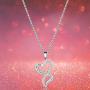Ado Glo Mother’s Day Mom Gifts, Always My Mother Forever My Friend Love Heart Pendant Necklace, Fashion Jewelry for Women, Birthday Anniversary Christmas Present for Her, Wife, Aunt, Nana, Daughter
