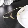 ASHMITA 3Pcs Rose Gold Bangle for Women Simple Olive Leaf|Star Month|Knot Heart Cuff Bracelet Gift Jewelry ASHMITA 3Pcs Rose Gold Bangle for Women Simple Olive Leaf|Star Month|Knot Heart Cuff Bracelet Gift Jewelry